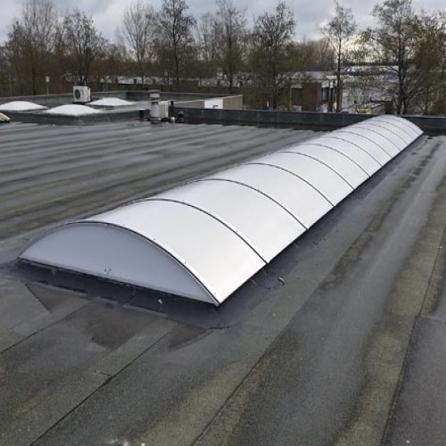 Nieuwe polycarbonaat lichtstraat